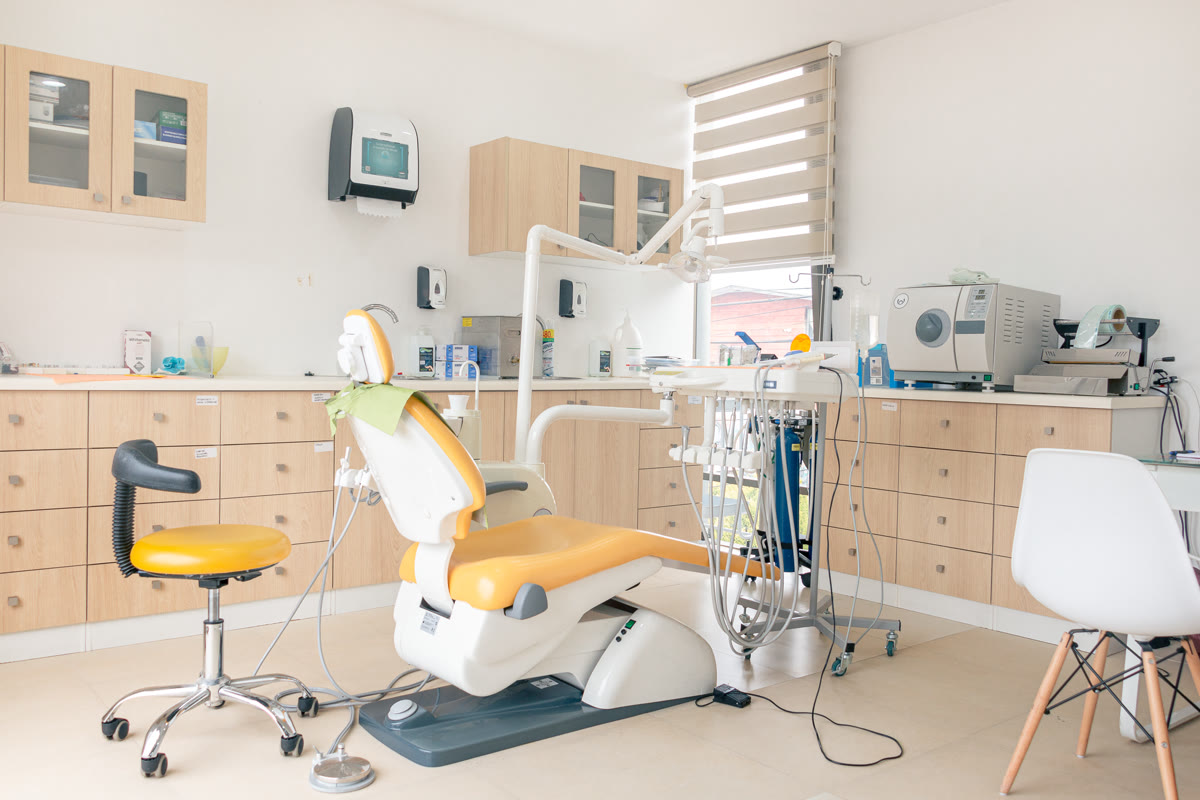Sala de espera del Centro Médico Austral